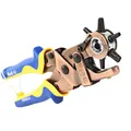 S&R Lochzange ALLIGATOR 274.200.222, Länge: 250,0 mm, 7-tlg., 1 Set