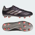 adidas COPA PURE 2 LEAGUE FG - Aurora Black/Platinum Metallic Aurora Black/Platinum Metallic 42