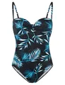 Schiesser Damen Bandeau Badeanzug - Mix & Match Swim