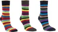by Riese 3-15 Paar Bambus Socken Bambussocken Ringel 2 Softrand ohne Gummi für Damen (9, 35/38)