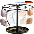 ProCase Brillenständer 360 Drehbar 20 Stück Schwarz