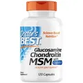 Doctor's Best Glucosamine Chondroitin MSM with Optimsm (120 Kapseln)