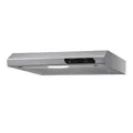 Respekta Dunstabzugshaube unterbau / Unterbau-Dunstabzugshaube 50 cm / Metallgehäuse in Edelstahl Look / Abluft - und Umluftfunktion / DH540IXL / C / 52–68 dB