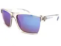 Superdry Kobe Sonnenbrille Kristall Rauchgrau mit Blauer Spiegelglas 153