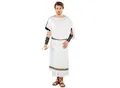 tectake® Herrenkostüm römische Toga