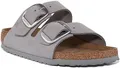 Birkenstock Damen Slides, Grey, 42 EU