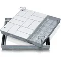 Zarges Schachtabdeckung Aus Edelstahl Mit Wanne 450 Mm X 450 Mm