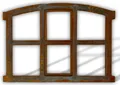 Stallfenster, Fenster, Gussfenster, Gußeisenfenster, Eisenfenster, Antikfenster
