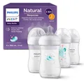 Philips AVENT Natural Response Babyflaschen Set 4 Stk 260 ml T3 Sauger ab 1M