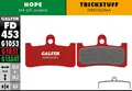 Galfer - Advanced Bremsbeläge für Hope / Trickstuff - Rot