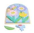 194735238507 Wooden Puzzle Flower Fisher Price