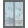 Meeth Schiebetür "96/2", B x H: 180 x 210 cm - grau