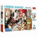 TREFL Puzzle Versteckte Formen: Hundespaß 1043 Teile