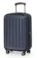 HAUPTSTADTKOFFER Spree Kabinentrolley 55x35x20 cm, nur 2,3 kg – Handgepäck Koffer 33L mit ABS-Hartschale, 4 Doppelrollen, Teleskopstange, Bordgepäck für Flugreisen, dunkelblau