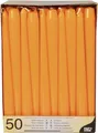 STARPAK PAPSTAR Kerzen 25 cm orange 10393