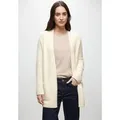 STREET ONE Strickjacke mit aufgenähten Taschen beige 42 EU