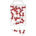 WEDO Stecknadeln Metall Rot 20 Stück