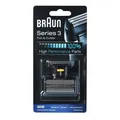 Braun Kombipack 30B, Kompatibel Mit Series 3 Rasierern Ersatzscherkopf S5B1NECQZ
