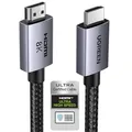 UGREEN HDMI 2.1 Kabel 8K 60Hz 4K 240Hz 48Gbit High Speed HDR Dolby Vision 2M