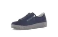 Gabor Damen Low-Top Sneaker, Frauen Halbschuhe,Best Fitting,Strassenschuhe,Sportschuhe,Freizeitschuhe,Atlantik(anthraz.),38 EU / 5 UK