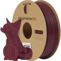 Copymaster3D Turbo PLA Carbon Filament for 3D Printer, 1.75 mm, Plum (Carbon, 1.75 mm) (CM-TPLC-005-1-175)