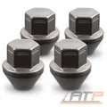FEBI BILSTEIN 4x RADMUTTER KEGELBUND F MIT DECKEL M12 x 1,5 mm  FÜR FORD VOLVO 