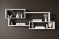 Home affaire Wandboard Wandregal Trio, 1-tlg., Ideal als Bücherregal, Dekoregal oder Ablage im Büro