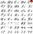 Aipaide 40 Stück Buchstaben Schablonen, wiederverwendbare Kunststoff Alphabet 