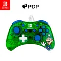 PDP Rock Candy verkabelt Gaming Switch Pro Controller - Official License Nintendo - OLED / Lite Compatible - Compact, Durable Travel Controller - Luigi