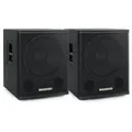 Pronomic SA-15 SUB Aktiv Subwoofer 2x Set