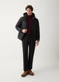 Colmar Oversize-Daunen-Winterjacke mit Kapuze aus Jacquard (sehr warm) schwarz Herren