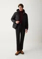 Colmar Winterjacke mit Kapuze aus Jacquard (sehr warm) schwarz Herren