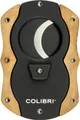 COLIBRI Zigarrencutter Cut Wood hellbraun / Gummierung / 22-mm-Schnitt