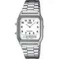 Casio Armbanduhr Collection AQ-230A-7BMQYES - Weiß/Silber