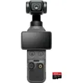DJI Osmo Pocket 4 + SanDisk 64GB microSDXC