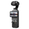 DJI Osmo Pocket 4 Standard Combo, Pocket-Gimbal-Vlog-Kamera, 1″ CMOS und 4K/240fps, 3-Achsen-Stabilisierung, 2× verlustfreier Zoom, 107 GB integrierter Speicher, Videokamera für Fotografie
