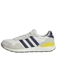 adidas Herren Run 60s 4.0 Shoes, core White/Dark Blue/Off White, 42 2/3 EU