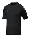 JAKO Herren Team (Kurzarm) Fußballtrikots, Schwarz, 152 EU