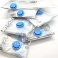 AmazonBasics Vakuumbeutel Jumbo 6erPack Durchsichtig Reißverschluss Ventil Handpumpe
