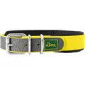 HUNTER Hundehalsband CONVENIENCE COMFORT, Farbe: neongelb, Mit Neopren-Polsterung, witterungsbeständig, pflegeleicht, ideal für Sport & Freizeit, Größe: 60