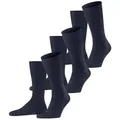 FALKE Socken Airport 3-Pack (3-Paar) mit Schurwolle blau 45-46