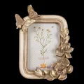 Romantischer Bilderrahmen mit Schmetterlingen roségold 10x15