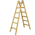 ILLER-LEITER Sprossenstehleiter Holz 1106