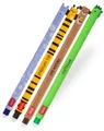 LEGAMI 4er Set Gel Schreiber Stifte Set löschbar radierbar HIPPO BIENE BÄR DINO