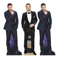 Star Cutouts CS1237 Sebastian Stan Regal Top Cutout Pack of Three Cardboard Cutouts Height 31cm - Ideal for Fan Theme, Parties, Birthdays, Surprise Gifts & Room Decorations & Events
