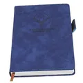 Earning Power Notizbuch A5 liniert,Hardcover Tagebuch Mit 360 Seiten Und 80gsm Premium-Papier. Für Notizen, Planung, Studium, Reisen, Zeichnungen, Skizzen Und Projekte（blau）