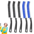 5Pcs Hard Bristle Crevice Cleaning Brush, Multifunctional Grout Cleaner Brush, Thin Gap Cleaning Brush Set, Small Cleaning Tools for Household Use, Kitchen, Bathroom, Toilet, Window Track