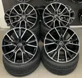 2DRV WH34 daytona grau hochglanzpoliert 8.5x19 ET45 - LK5/112 ML66.6 Alufelge grau