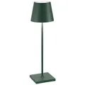 Zafferano Akkuleuchte Poldina Pro 38 cm Dunkelgrün