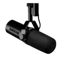 Shure SM7dB Dynamisches Sprach-und Gesangsmikrofon mit integriertem Vorverstärker für Rundfunk, Podcast und Aufnahmen, breiter Frequenzbereich, Warmer und weicher Klang - Schwarz